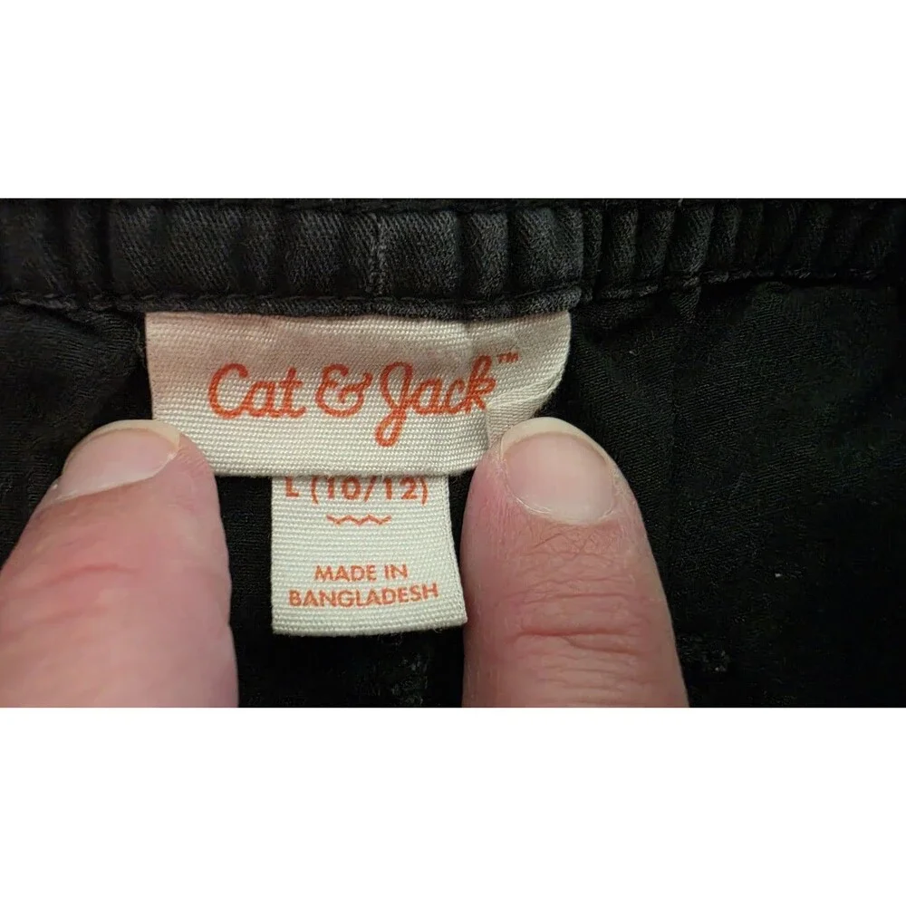 Cat And Jack Girl's Black Shorts Size L (10/12)